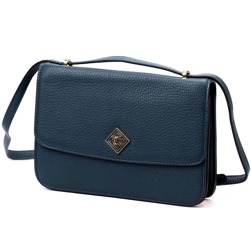 PIERRE CARDIN 2026 Blue eco-leather handbag
