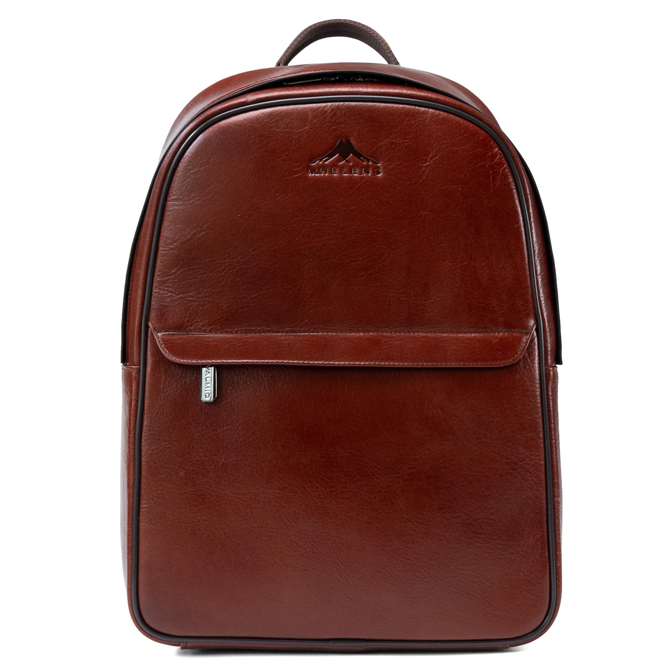 Valmio Borton leather backpack - light brown
