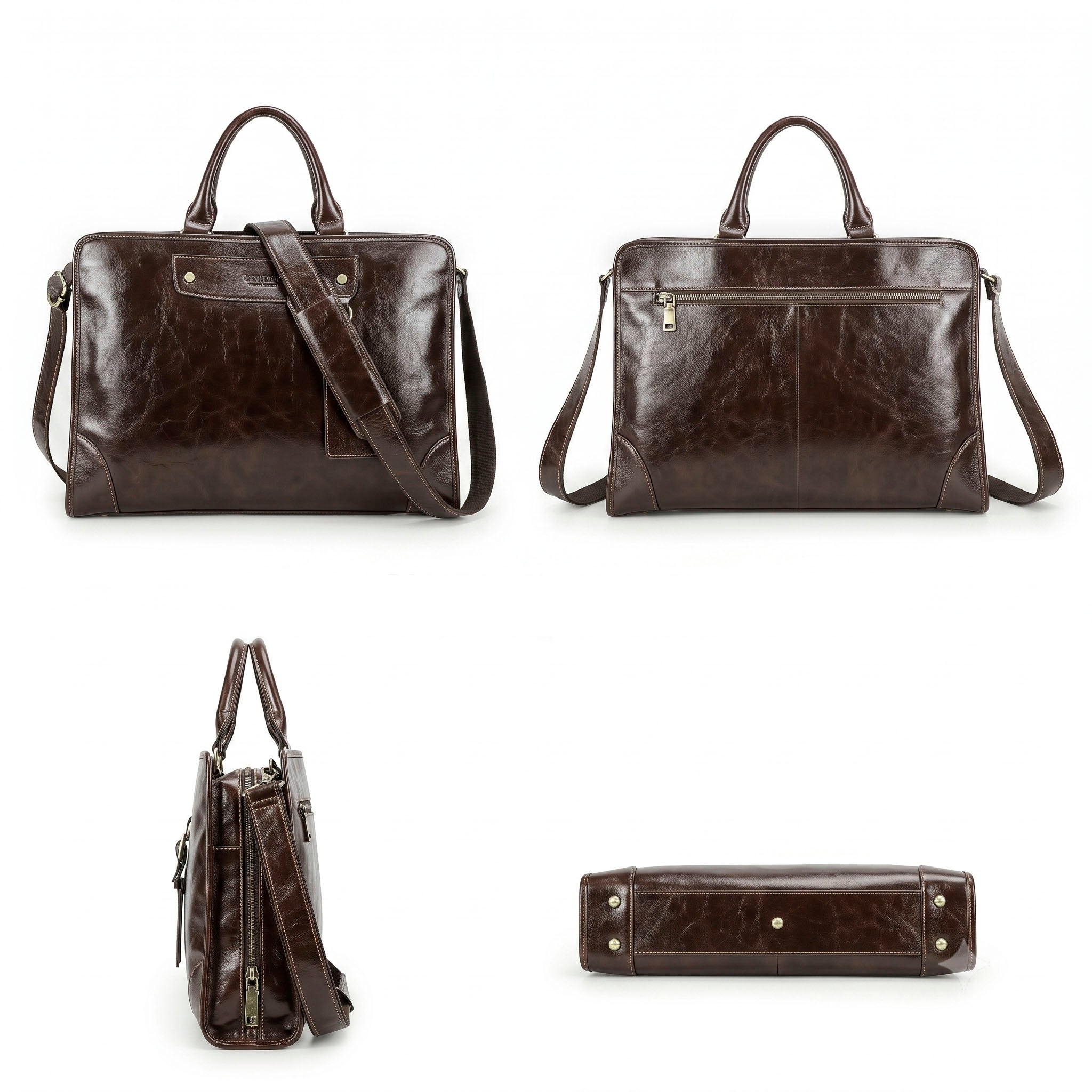 Sac pour ordinateur portable en cuir Lendon