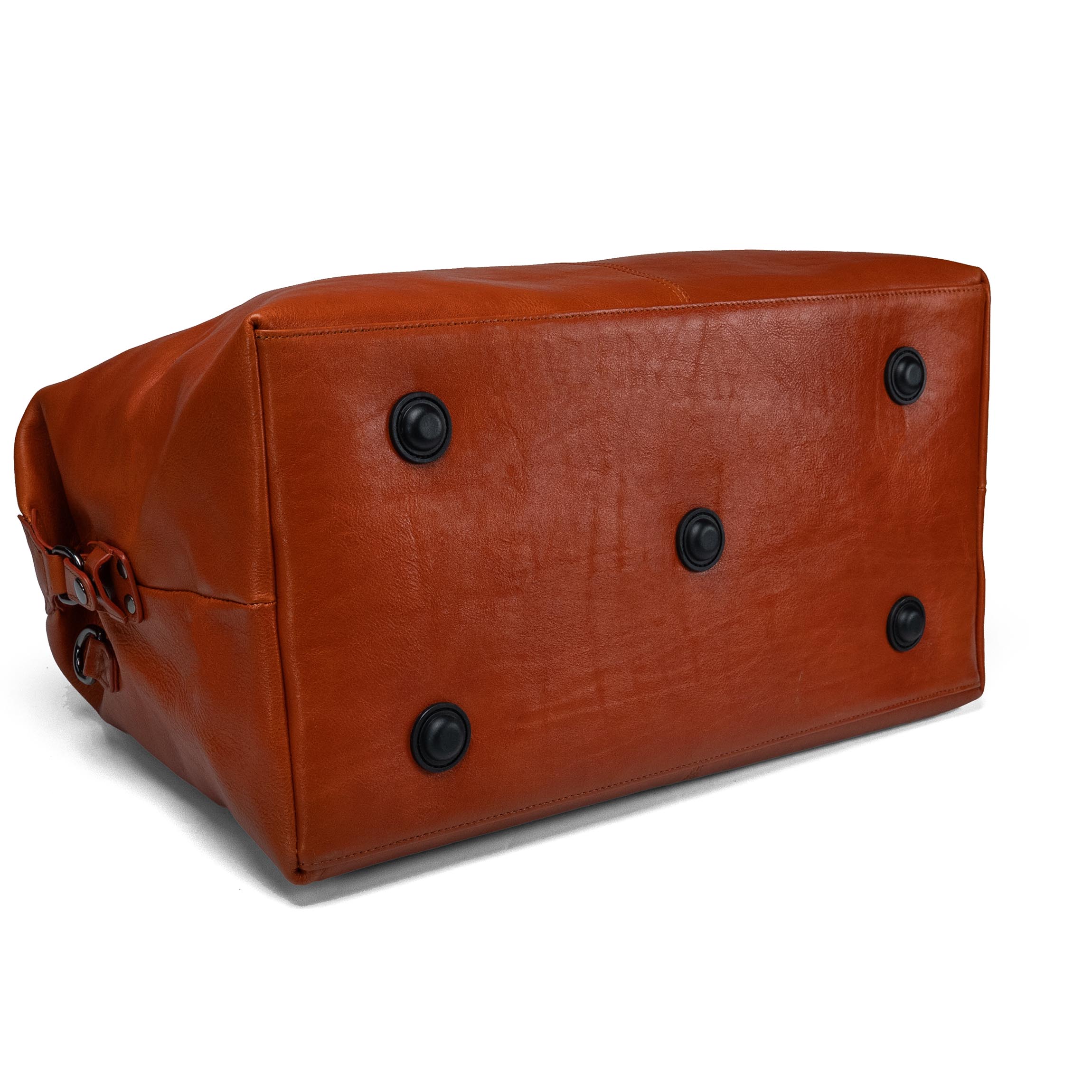 Sac de voyage en cuir marron Valmio Kane