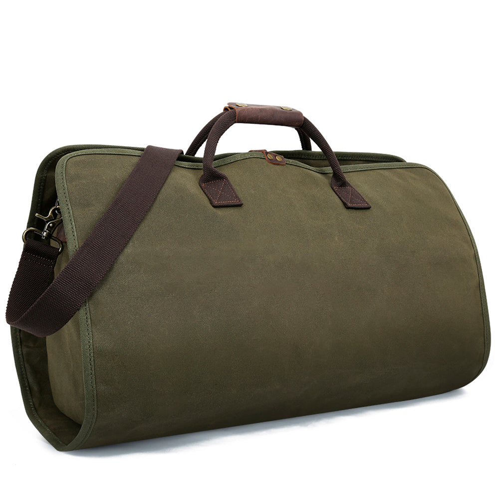 Grüne Duffle-Tasche Reisetasche 2in1