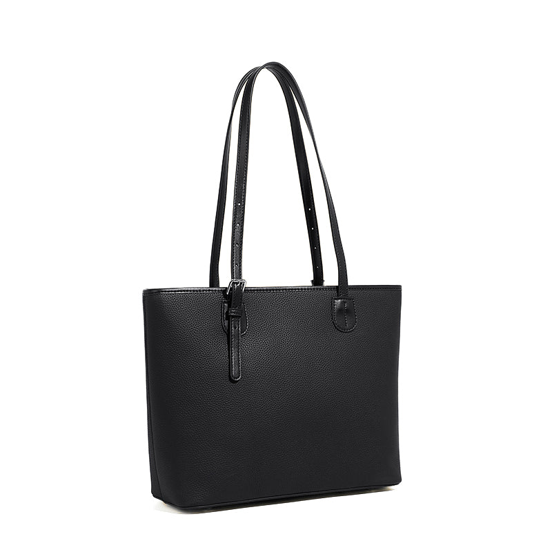 Valmio Pelora Leather Women's Bag - Black