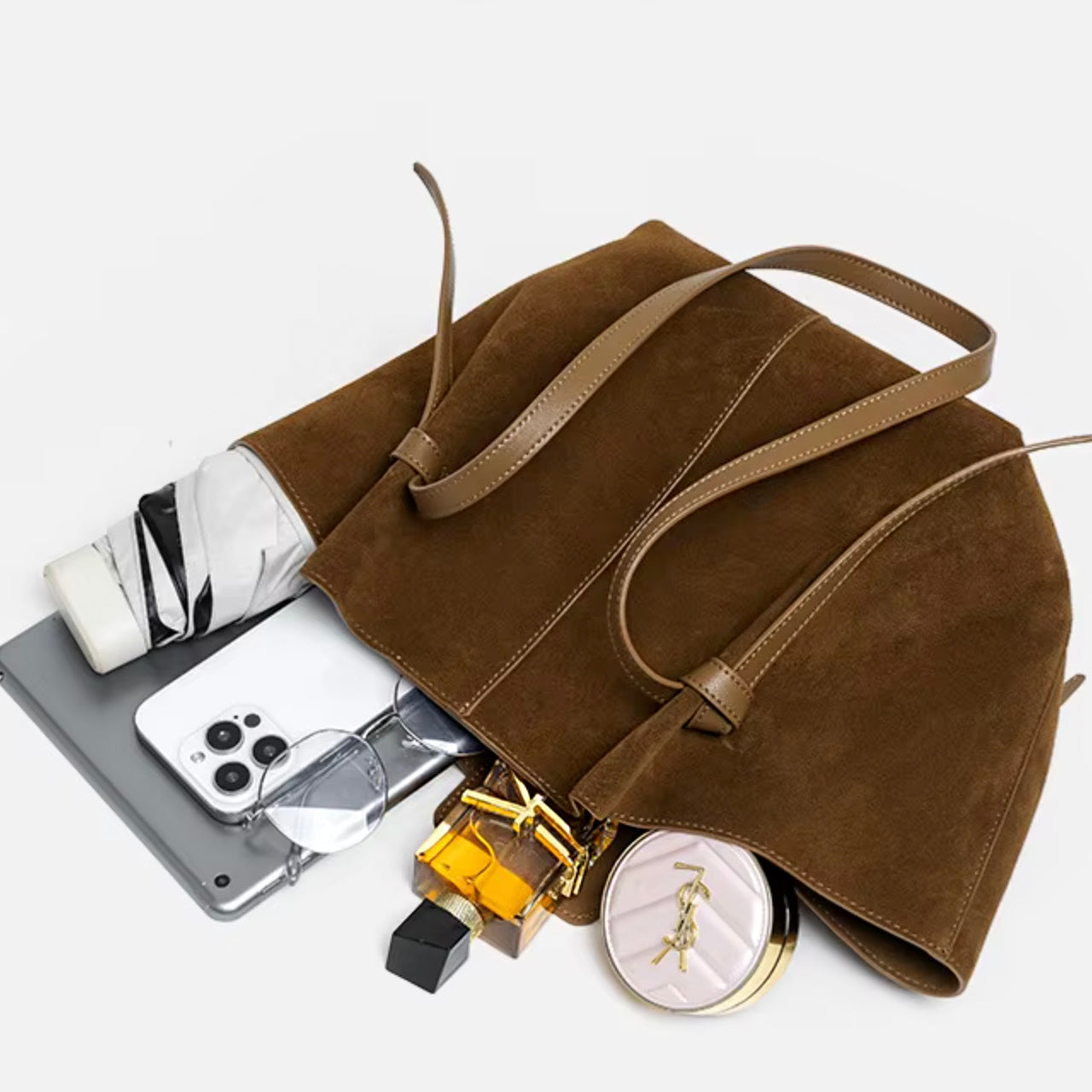 Sac à main en cuir pour femme Valmio Merina - rouge