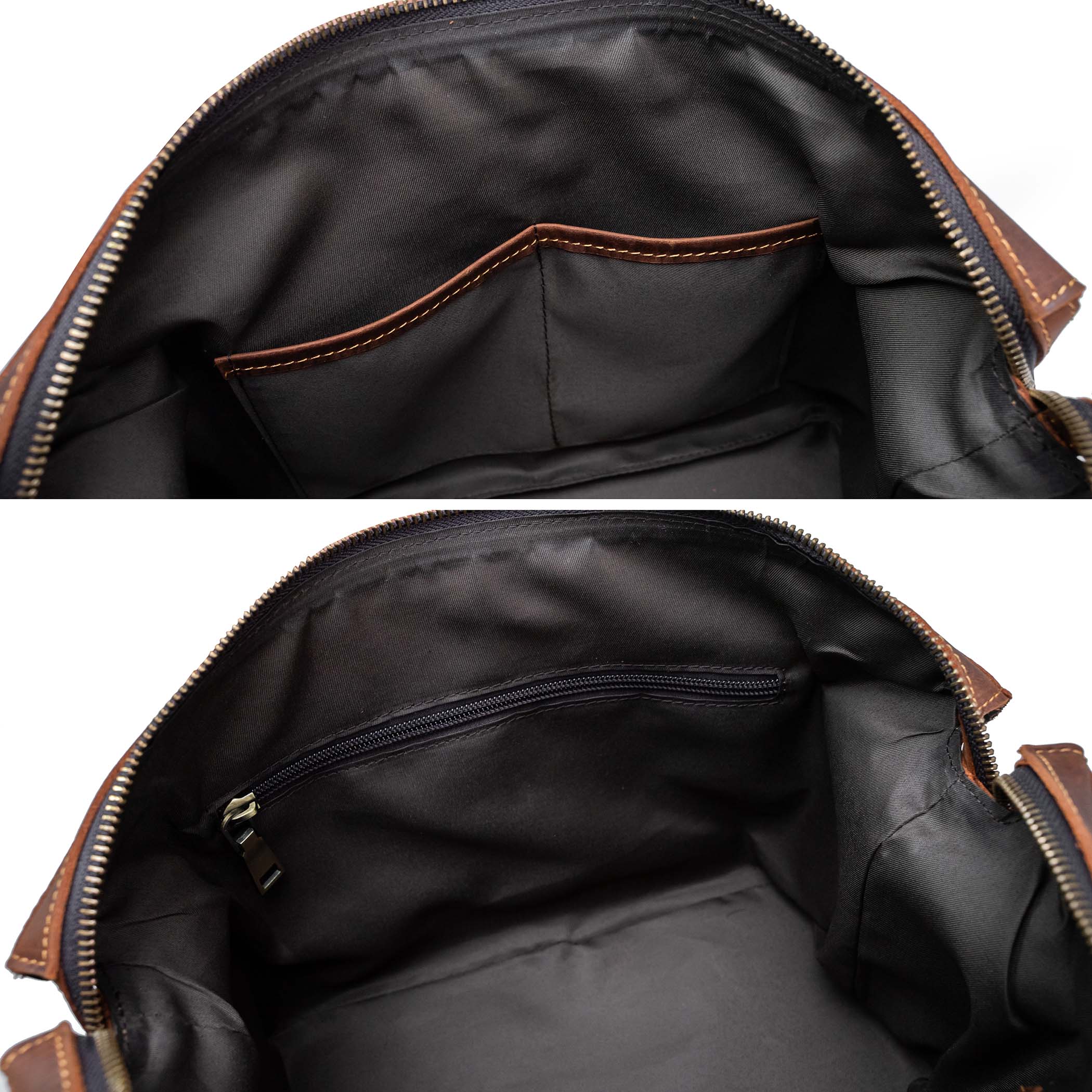 Valmio Conta Leather Toiletry Bag