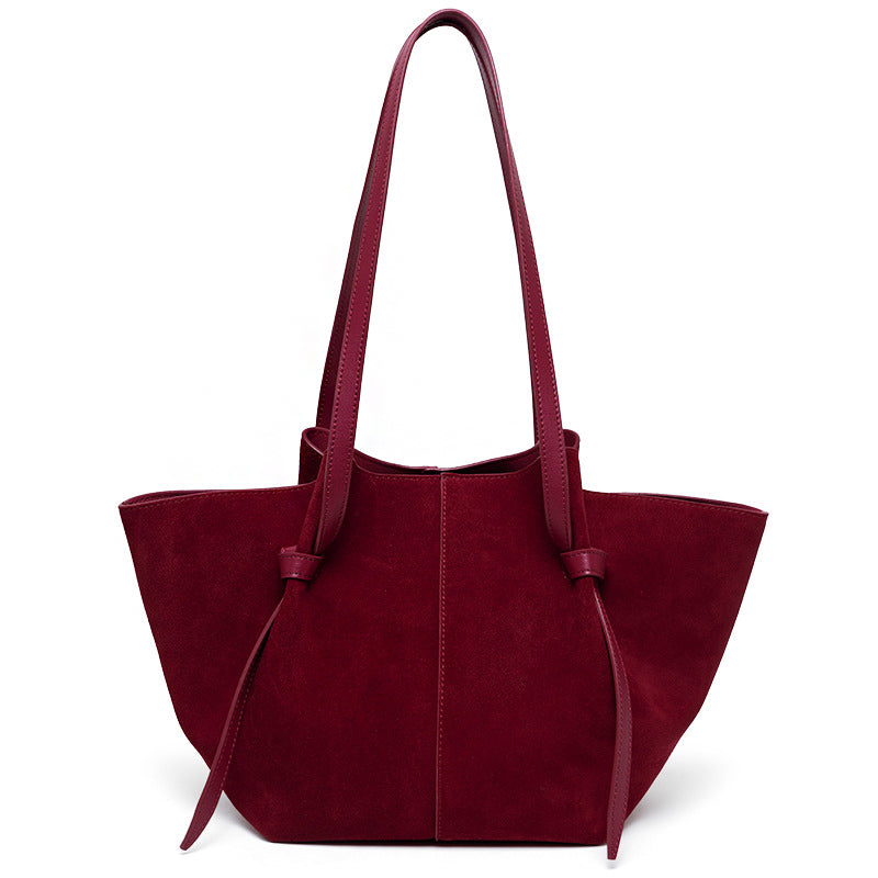 Sac à main pour femme en cuir Merina Valmio - rouge