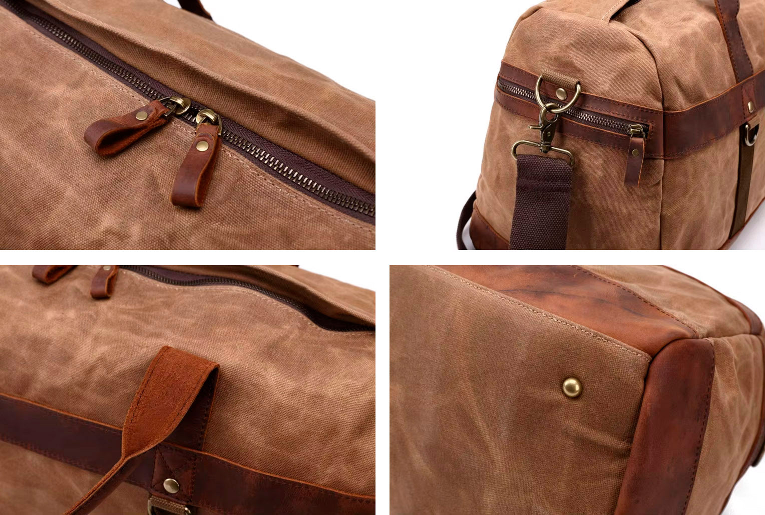 Valmio Chester Brown Weekend Travel Bag
