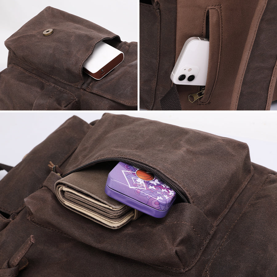 Urban Backpack Valmio Ranger – coffee
