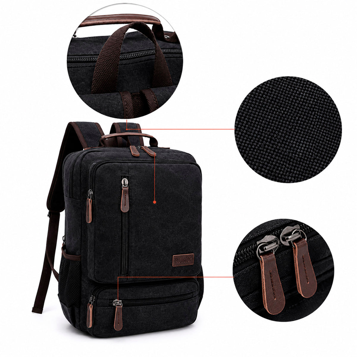 Rugzak Sity 133 Zwart 18L