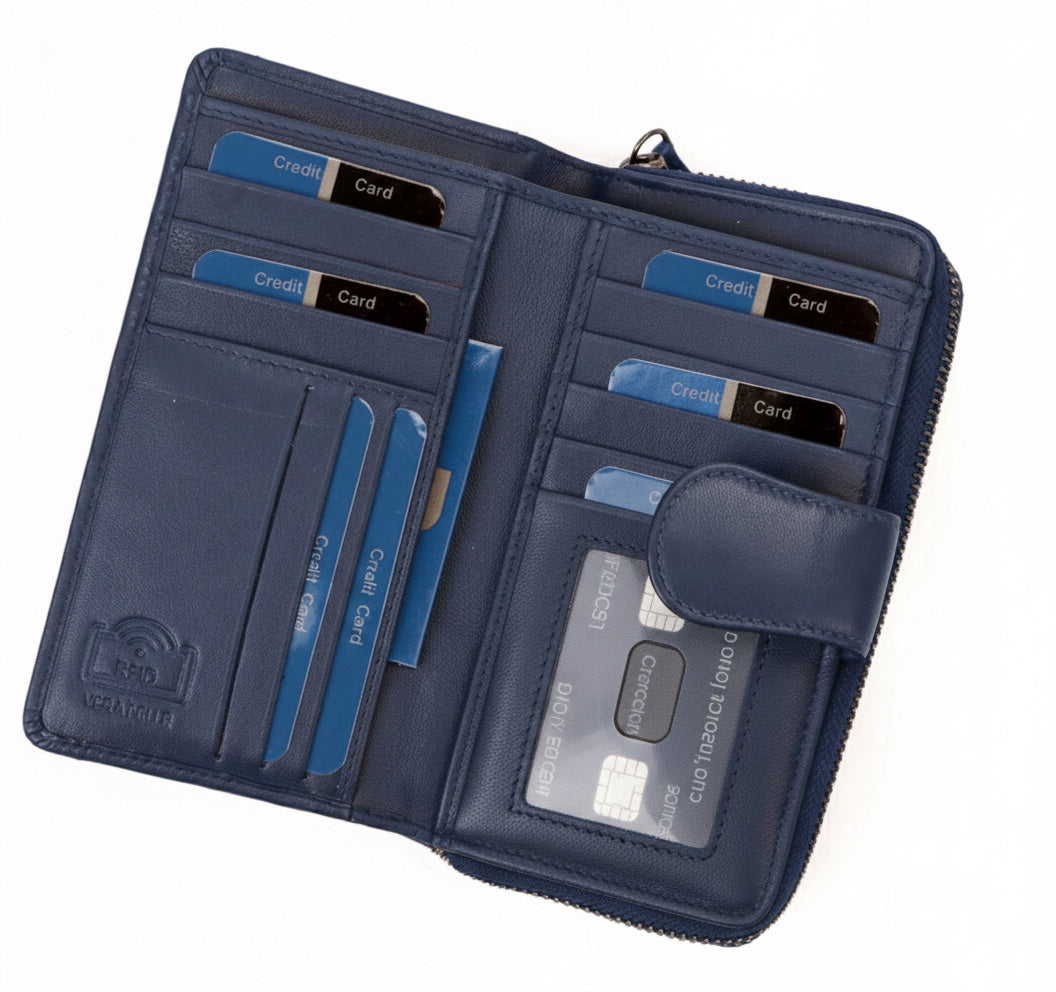 Women's Pierre Cardin wallet 2202 BLU