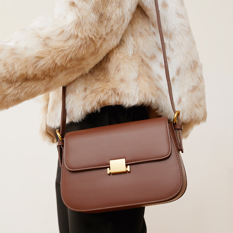 Valmio Sonora Leather Women's Bag - Brown
