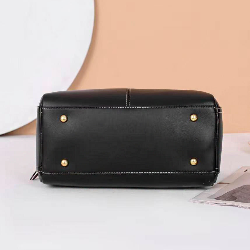Valmio Talina Leather Women's Bag - Black