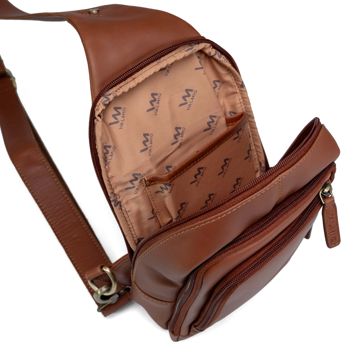 Sac bandoulière Nomad cognac