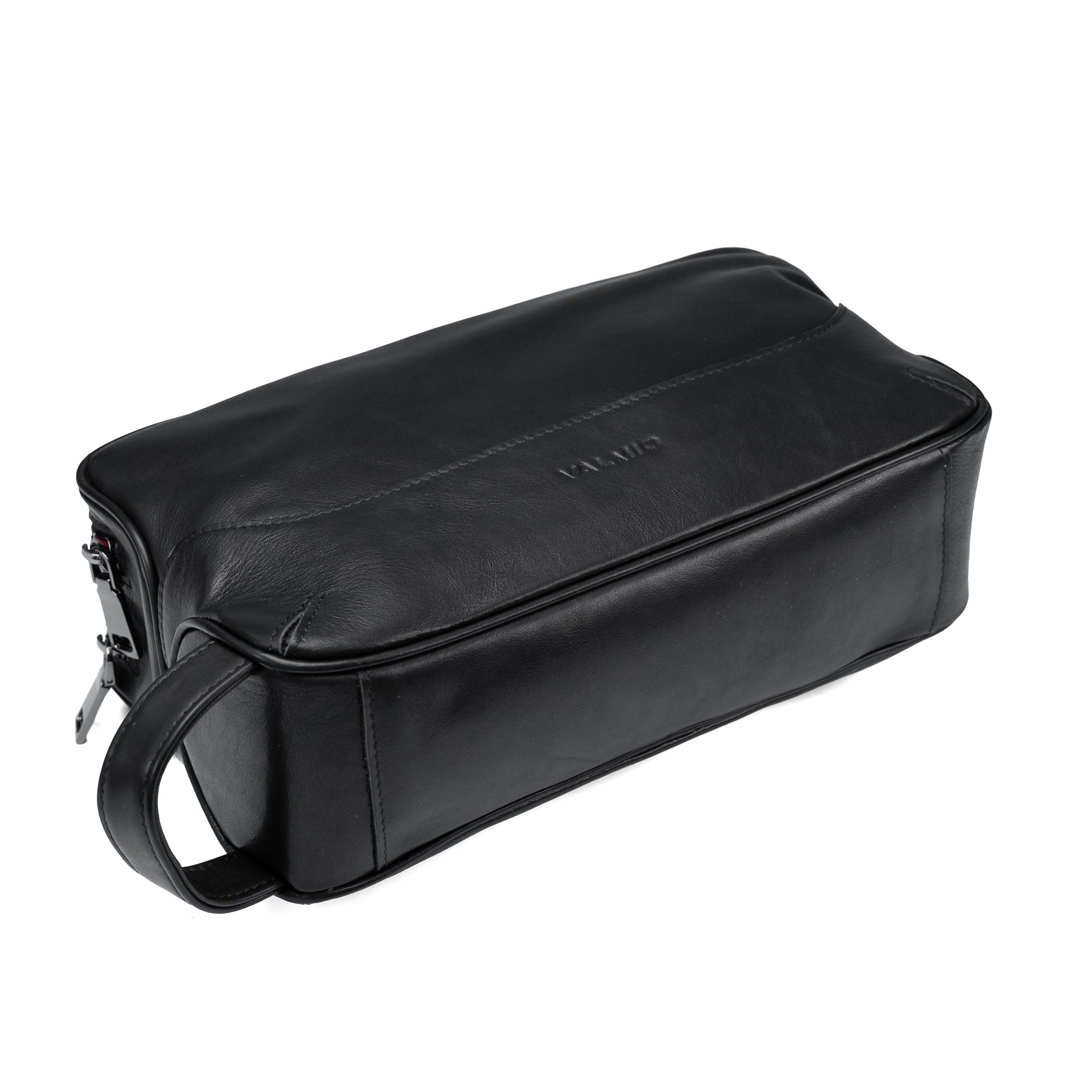 Trousse de toilette en cuir Valmio Boro