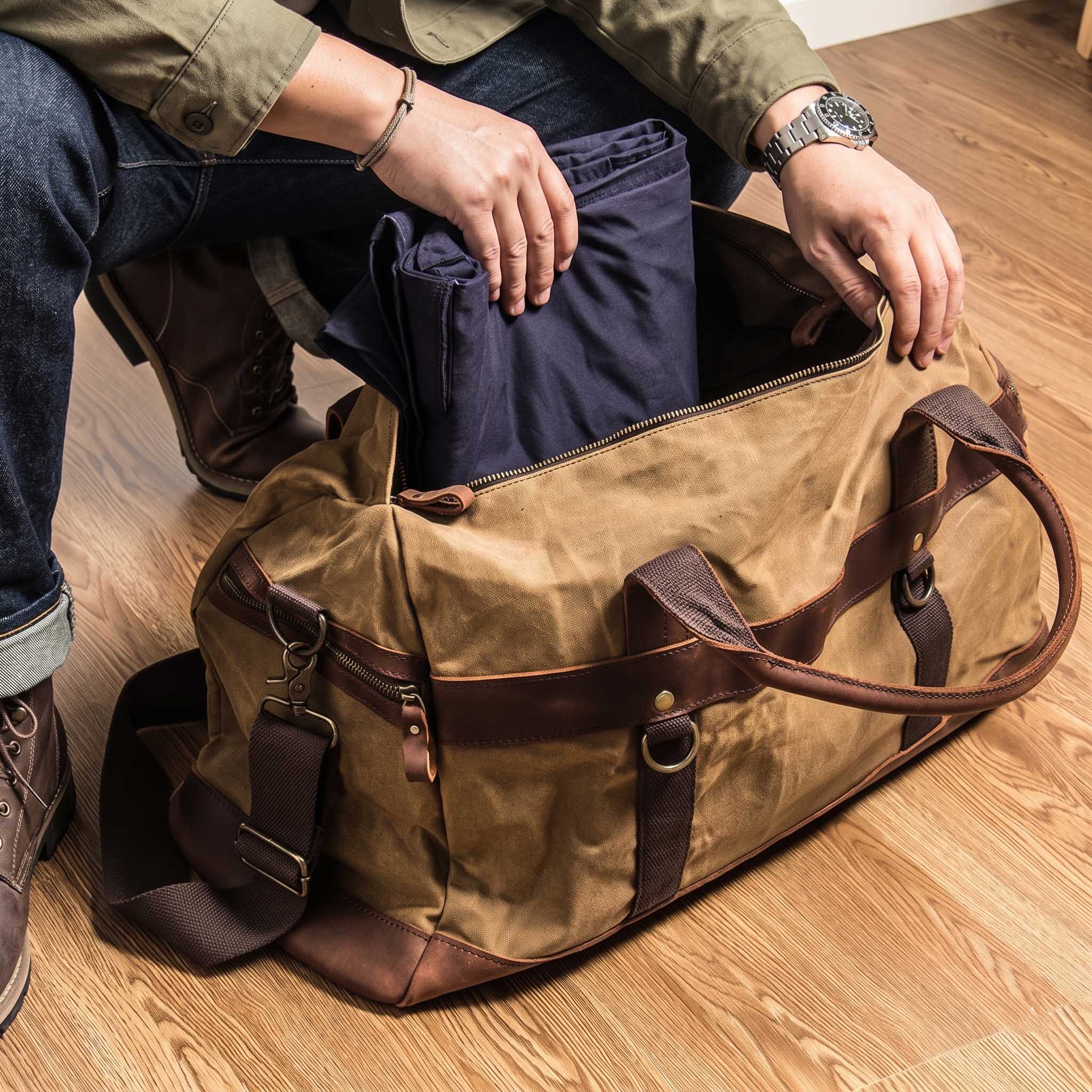 Valmio Chester Grey Weekend Travel Bag