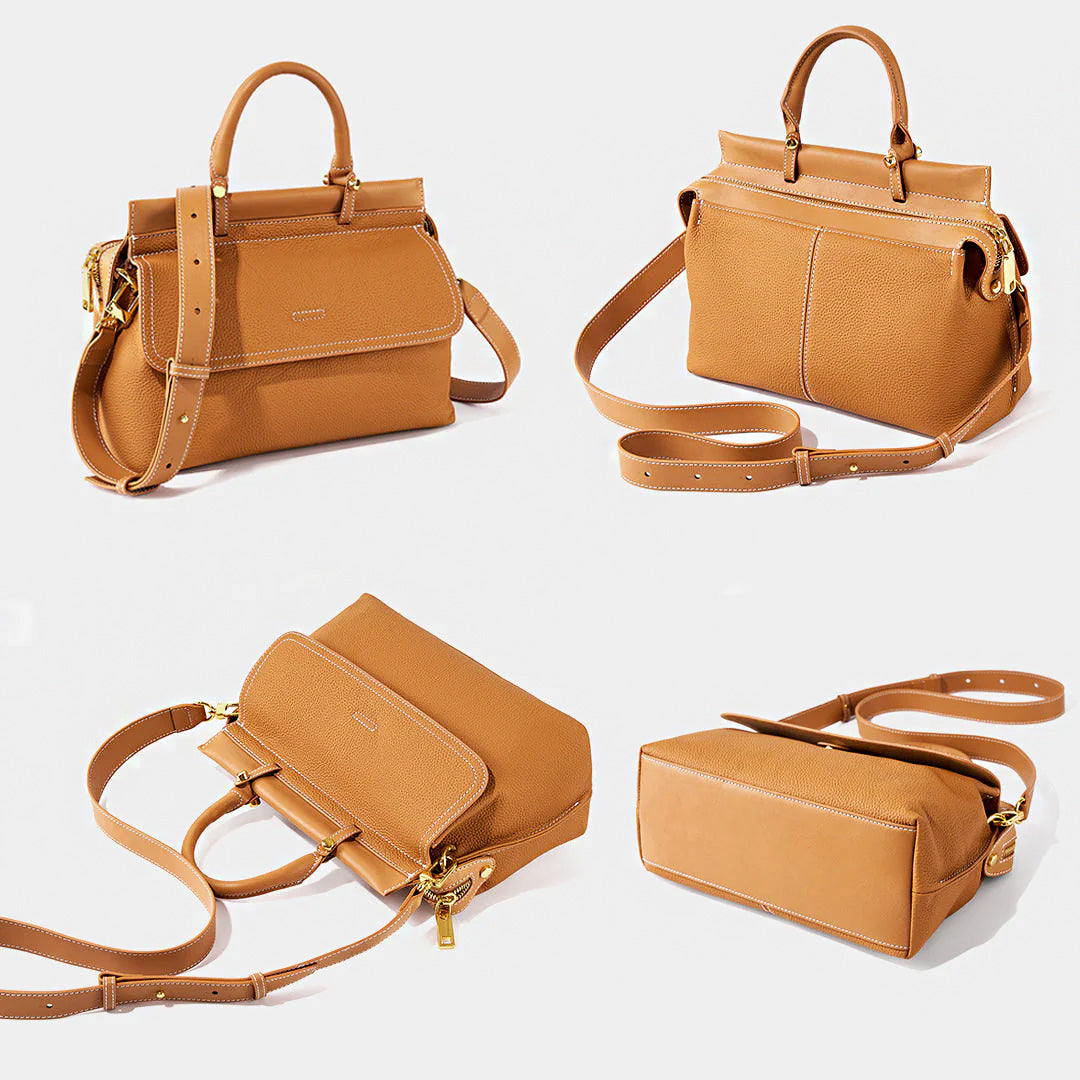 Valmio Selora Leather Women's Bag - Brown