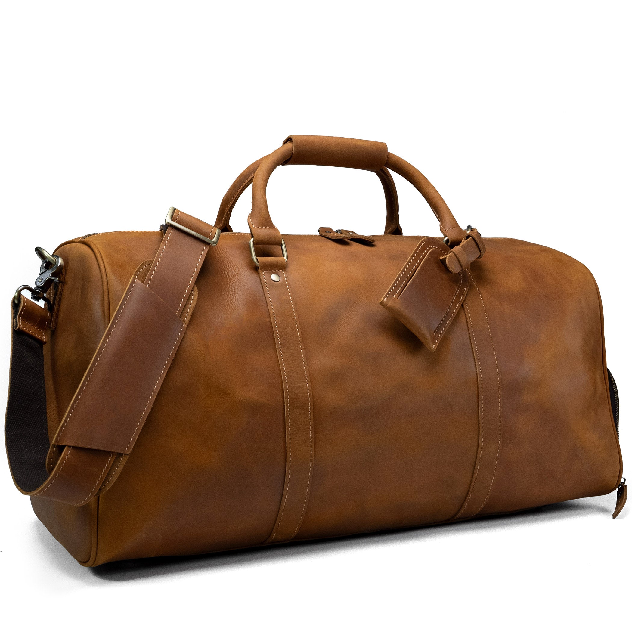 Valmio Boston Brown Travel Bag