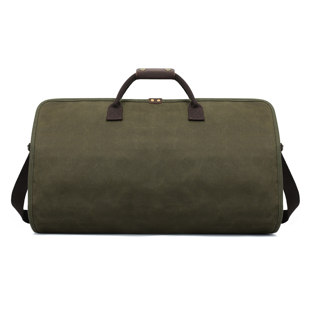 Grüne Duffle-Tasche Reisetasche 2in1