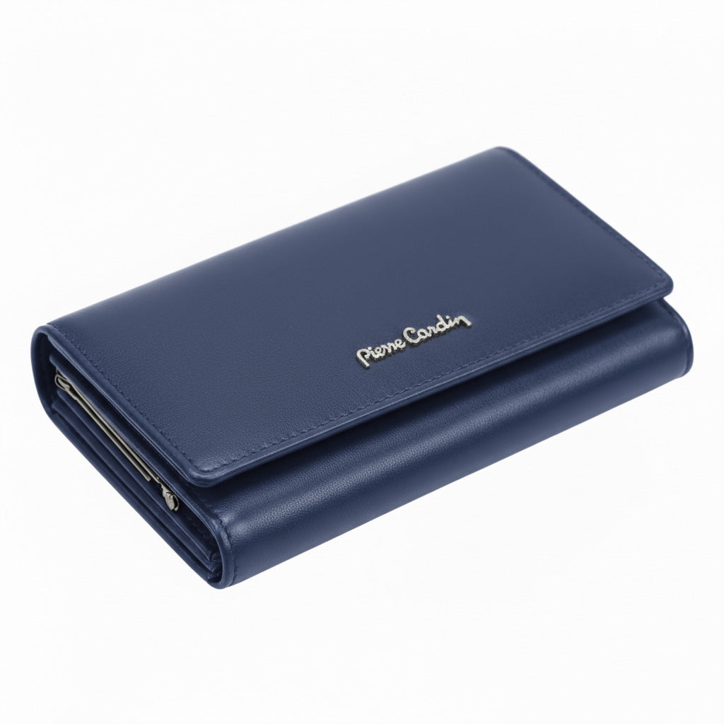 The Pierre Cardin 455 BLU 92 women's wallet
