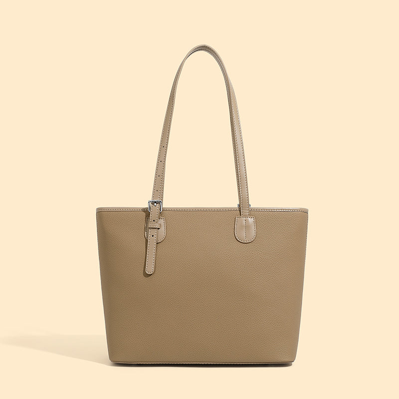 Valmio Pelora Leather Women's Bag - Beige
