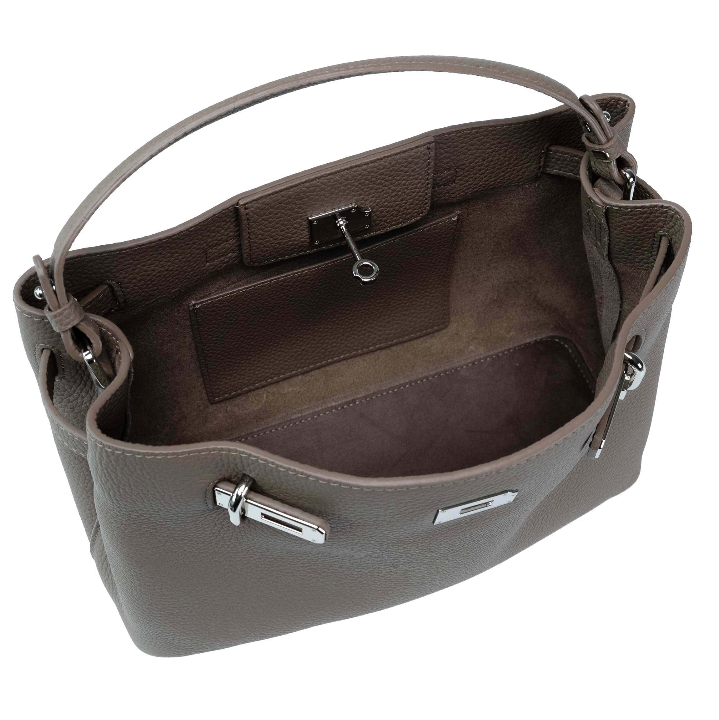 Valmio Salora Leather Women's Bag - Beige
