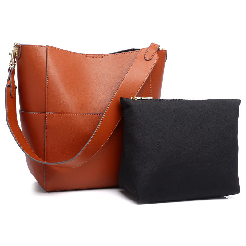 Valmio Vilora Leather Women's Bag - Brown