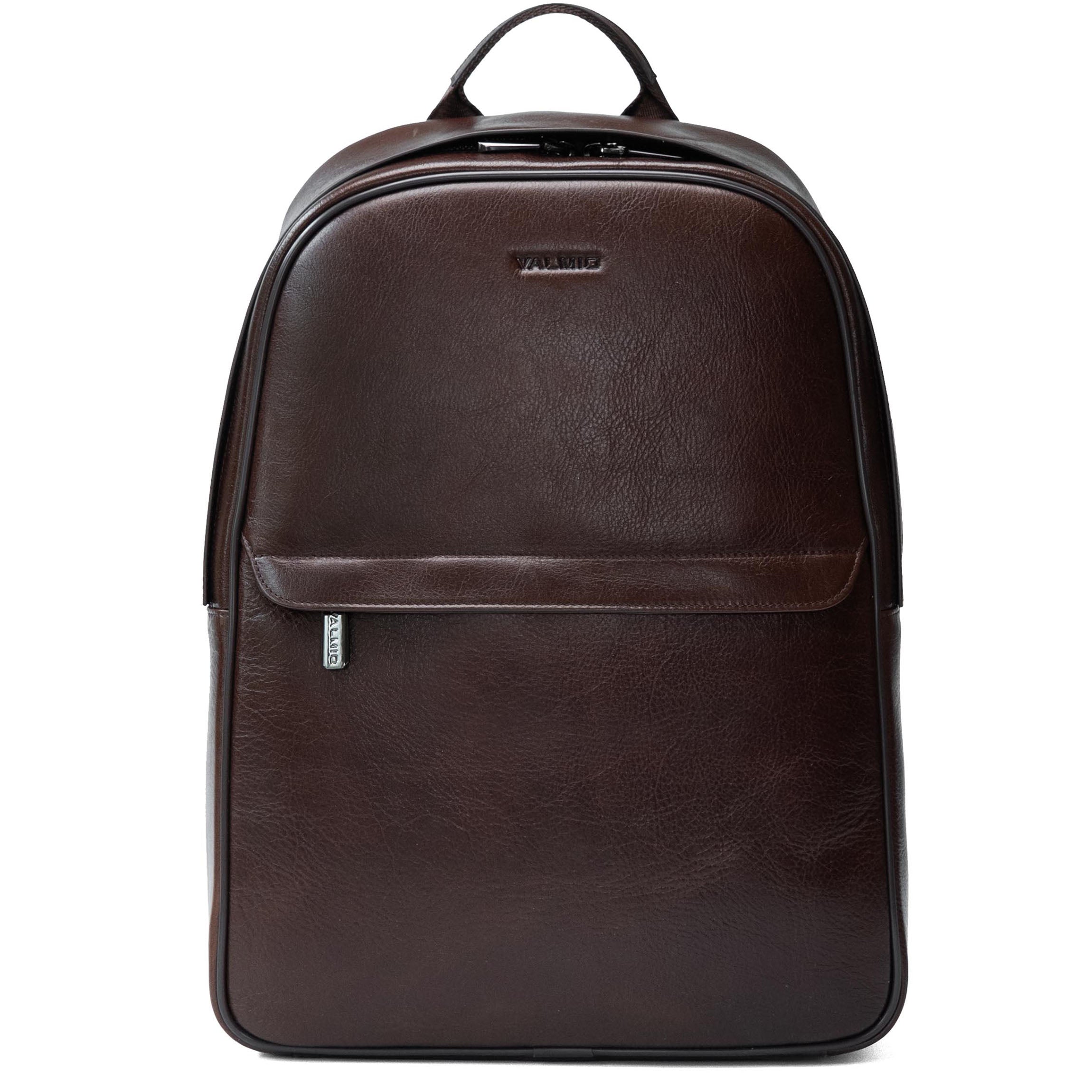Valmio Borton leather backpack - brown