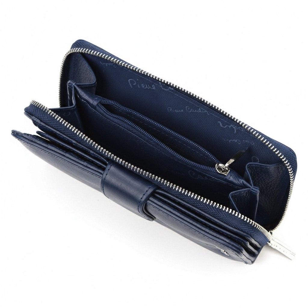 Blue women’s wallet Pierre Cardin.