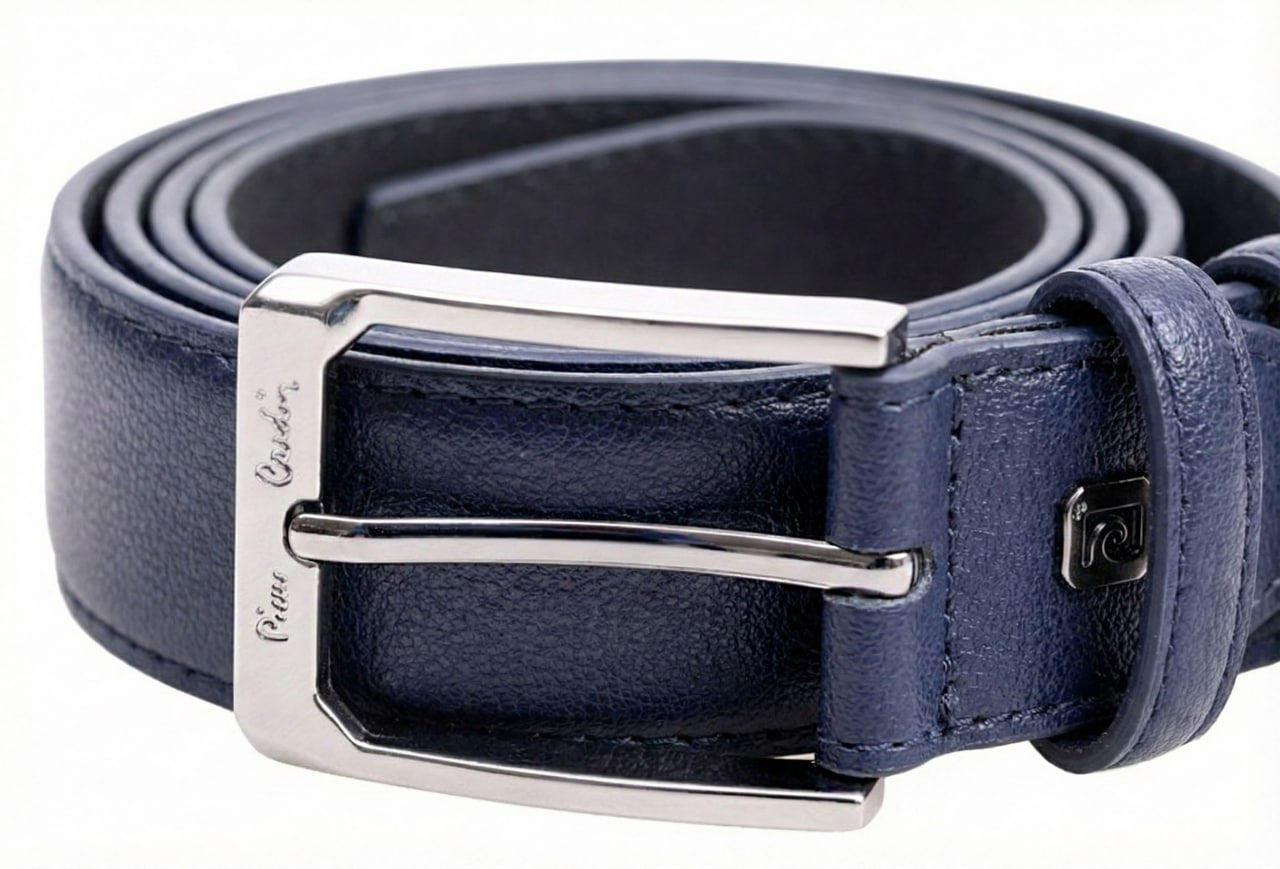 Men's leather belt Pierre Cardin 2506 NERO