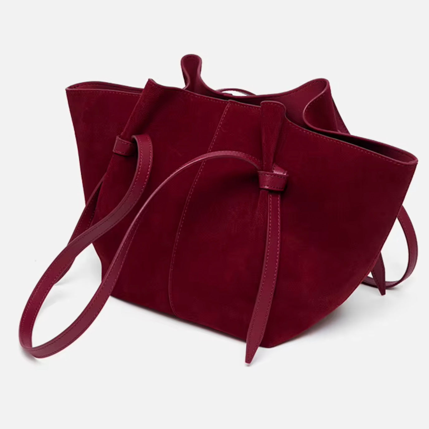 Sac à main pour femme en cuir Merina Valmio - rouge