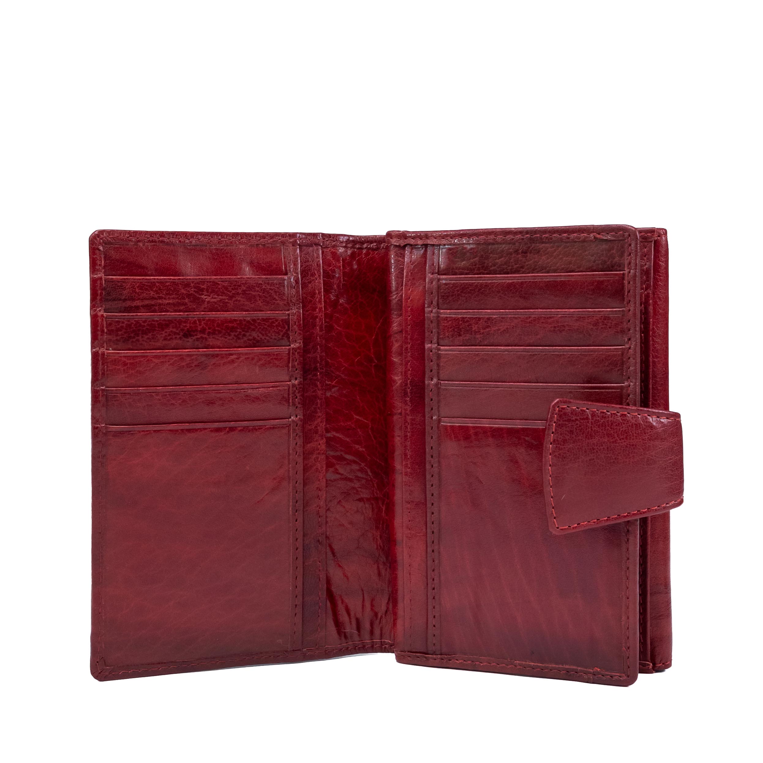 Damenlederportemonnaie Valmio Portwine 2432
