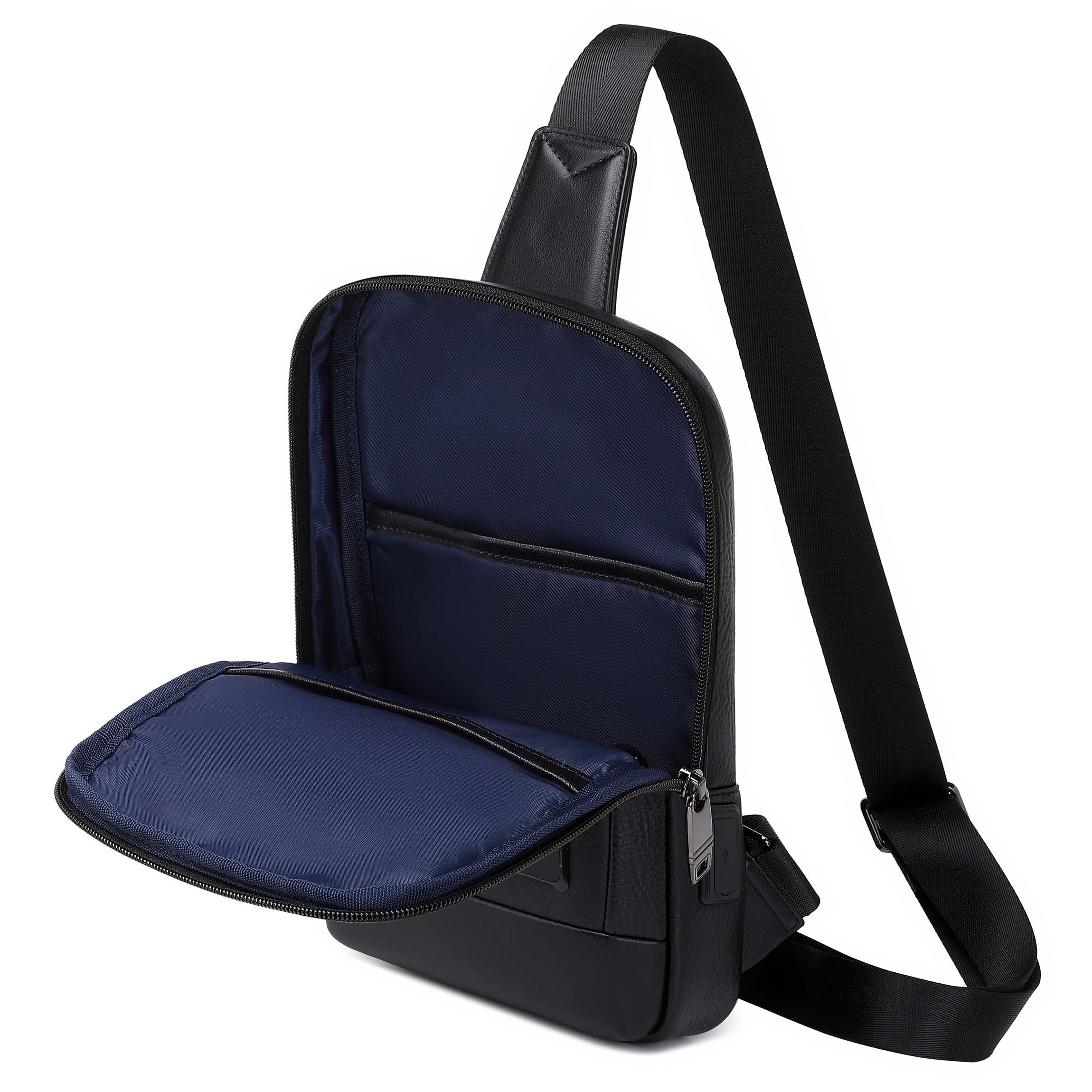 Sac bandoulière Valmio Nordi – noir