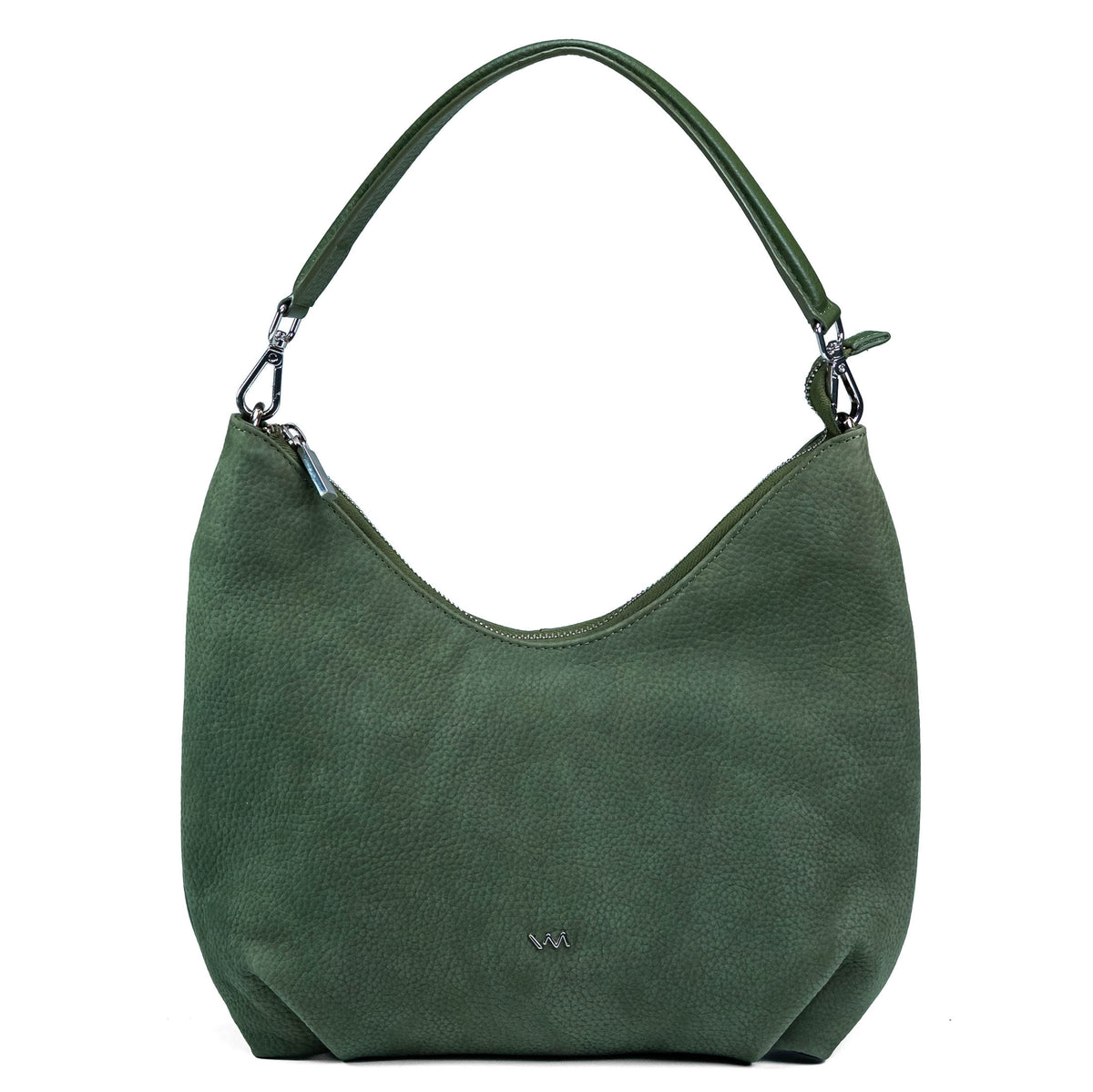 Women's Leather Shoulder Bag Valmio Elina – Light Green
