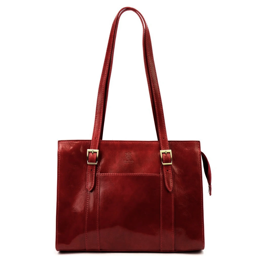 Florence 54 Rote Ledertasche