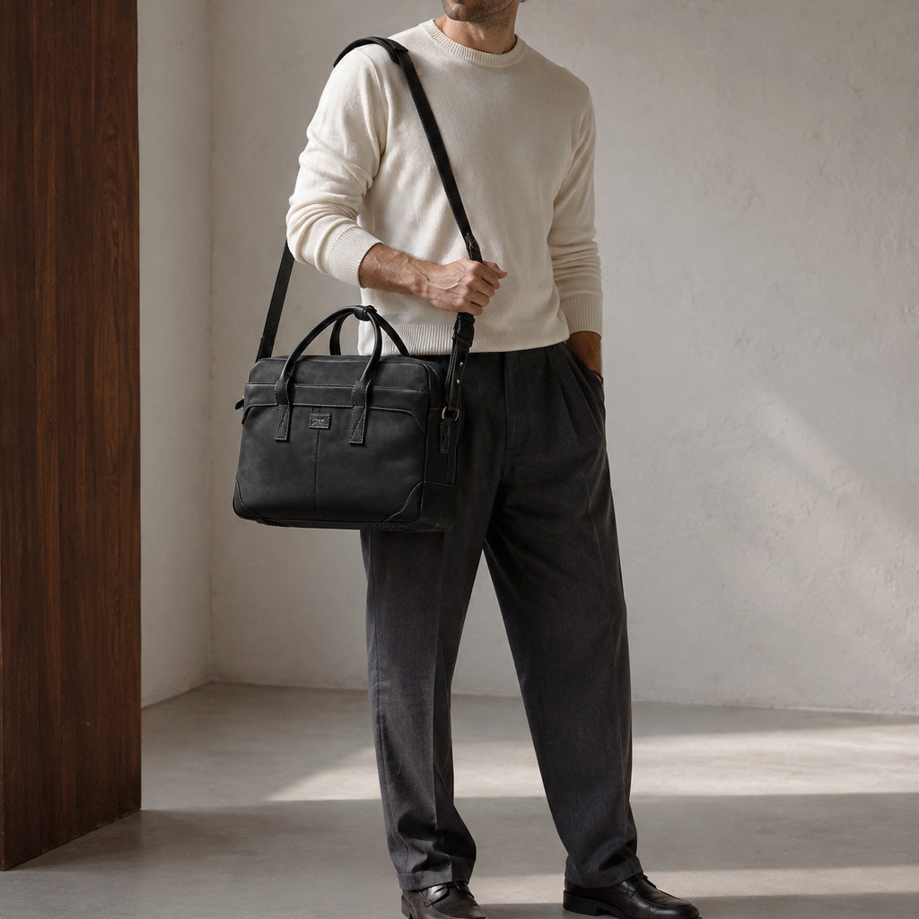 Valmio Grand Herren Leder-Tasche