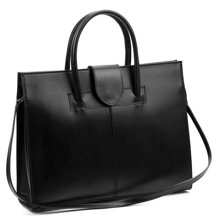 Sac à main en cuir Camilla 778 Noir