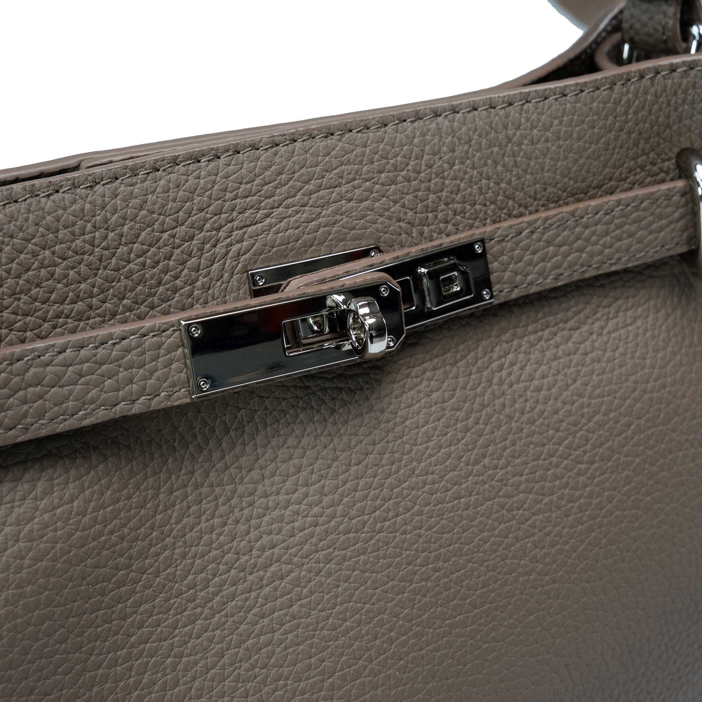 Valmio Salora Leather Women's Bag - Beige