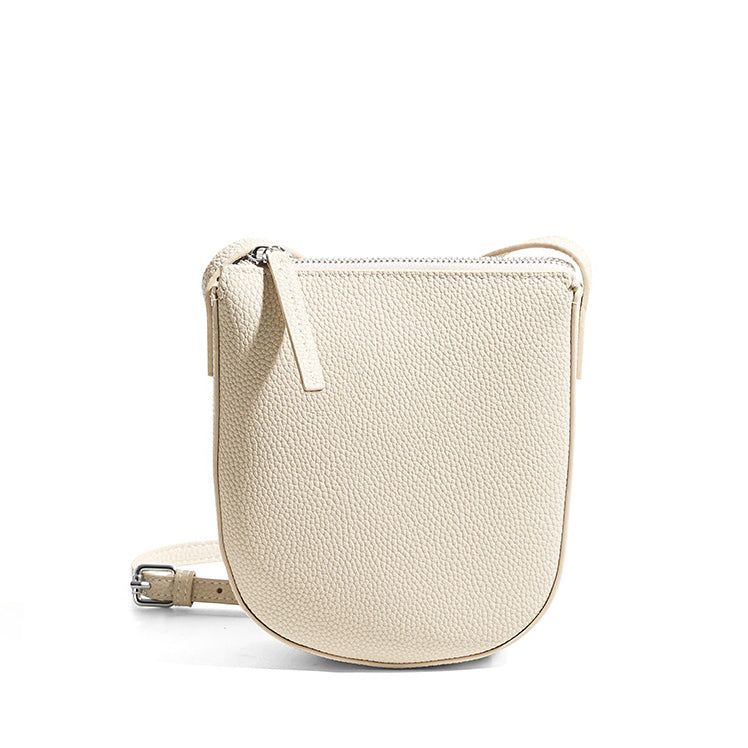 Valmio Calina Leather Women's Bag - White