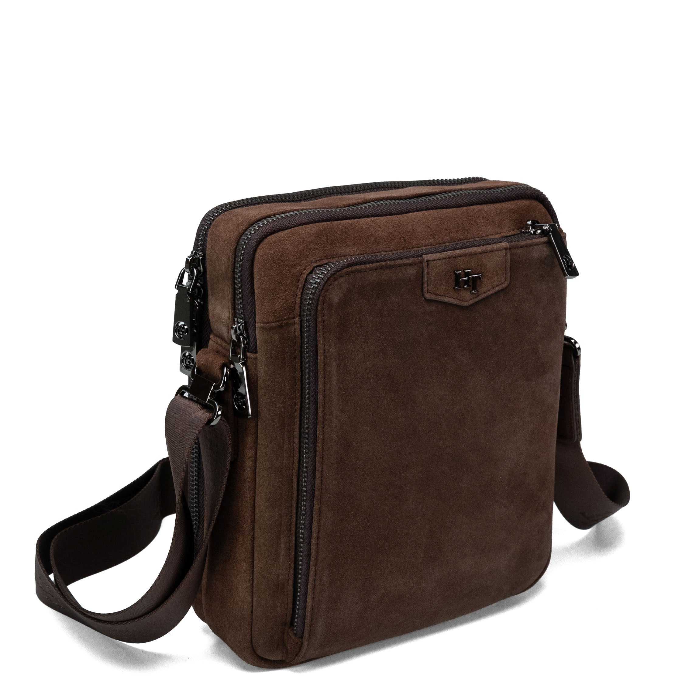 Sac bandoulière marron pour homme Bolton