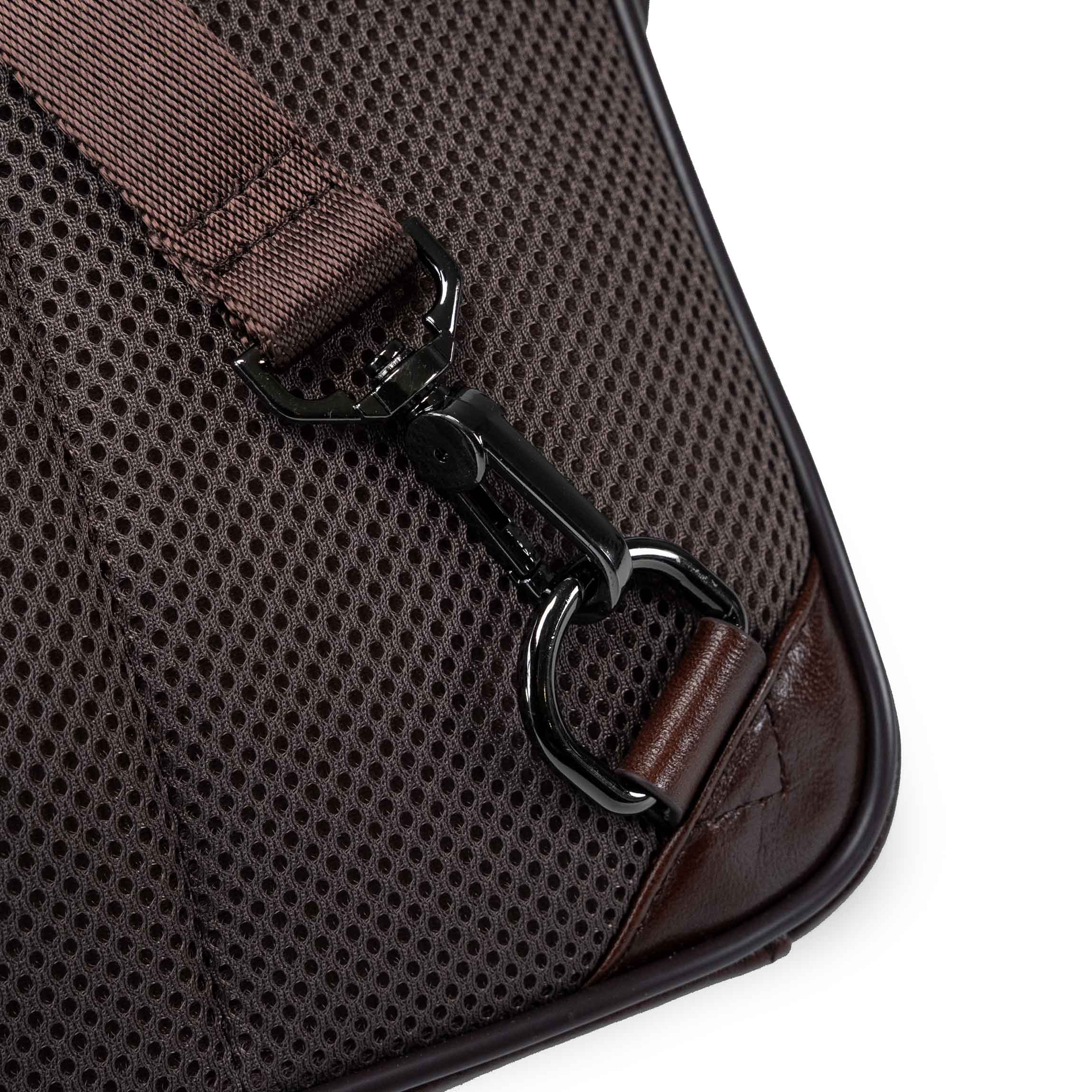 Sac à dos de luxe en cuir Valmio Ardent - marron