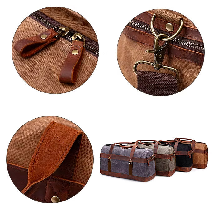 Valmio Chester Brown Weekend Travel Bag
