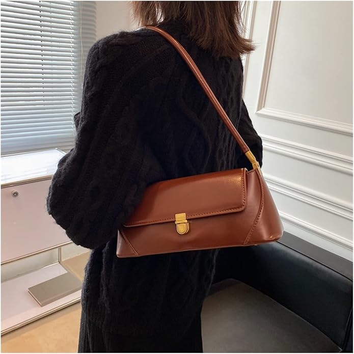 Bolso de cuero para mujer Valmio Sirena - marrón