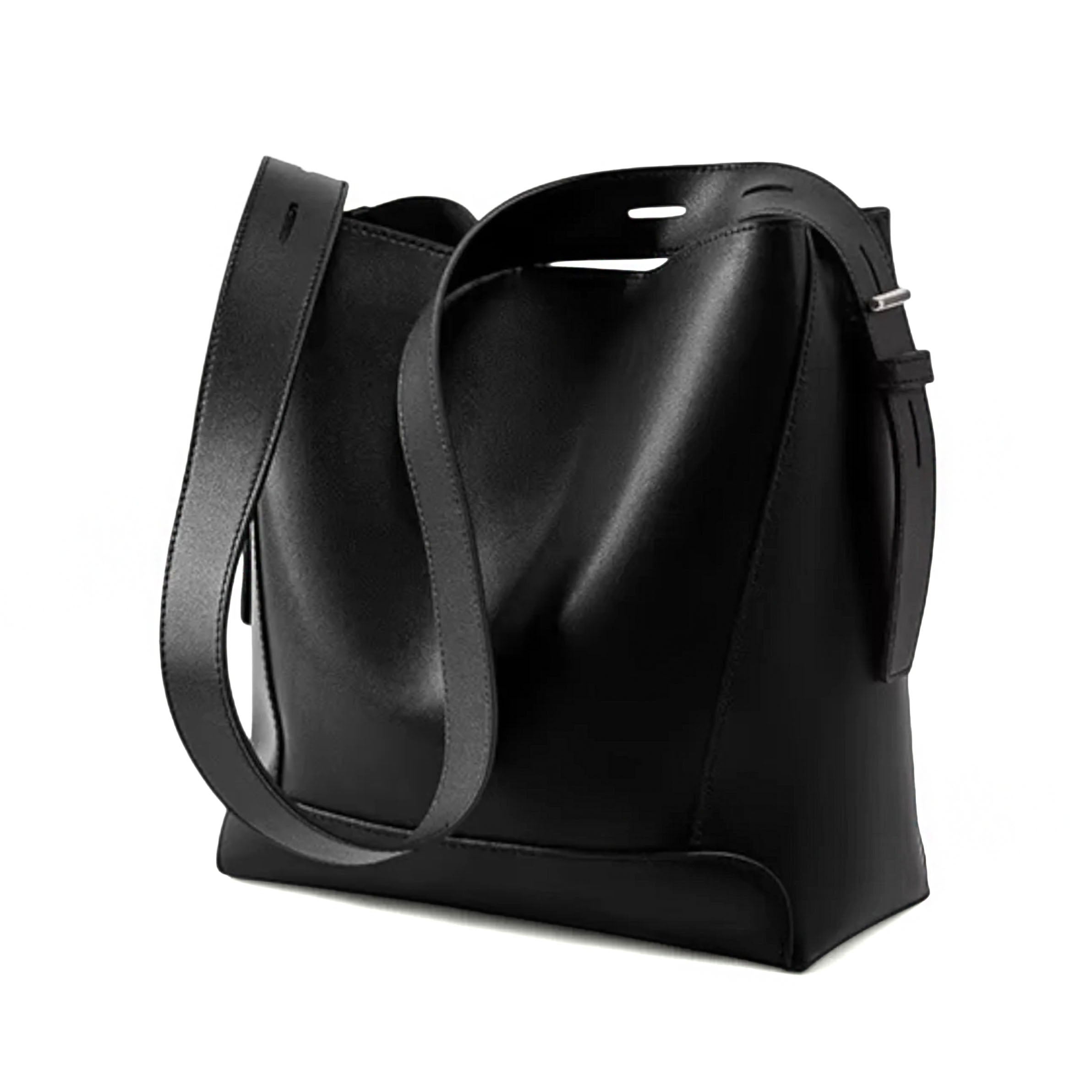 Valmio Melina Leather Women's Bag - Black
