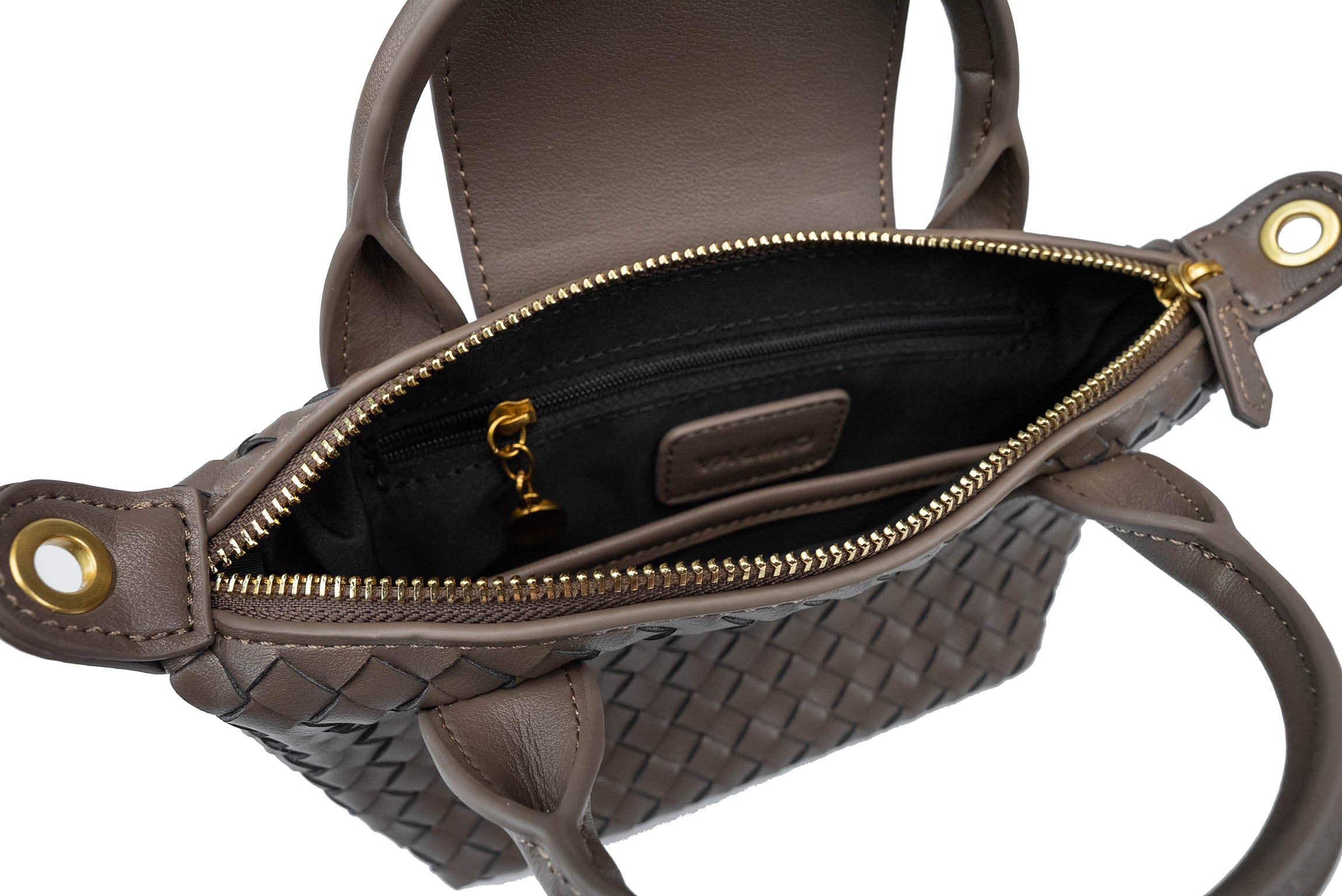 Sac à main pour femme en cuir Valmio Virena - moka