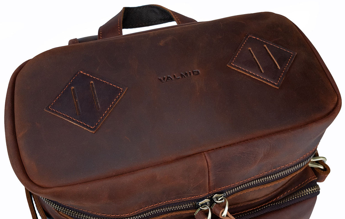 Sac à dos en cuir Valmio Dover