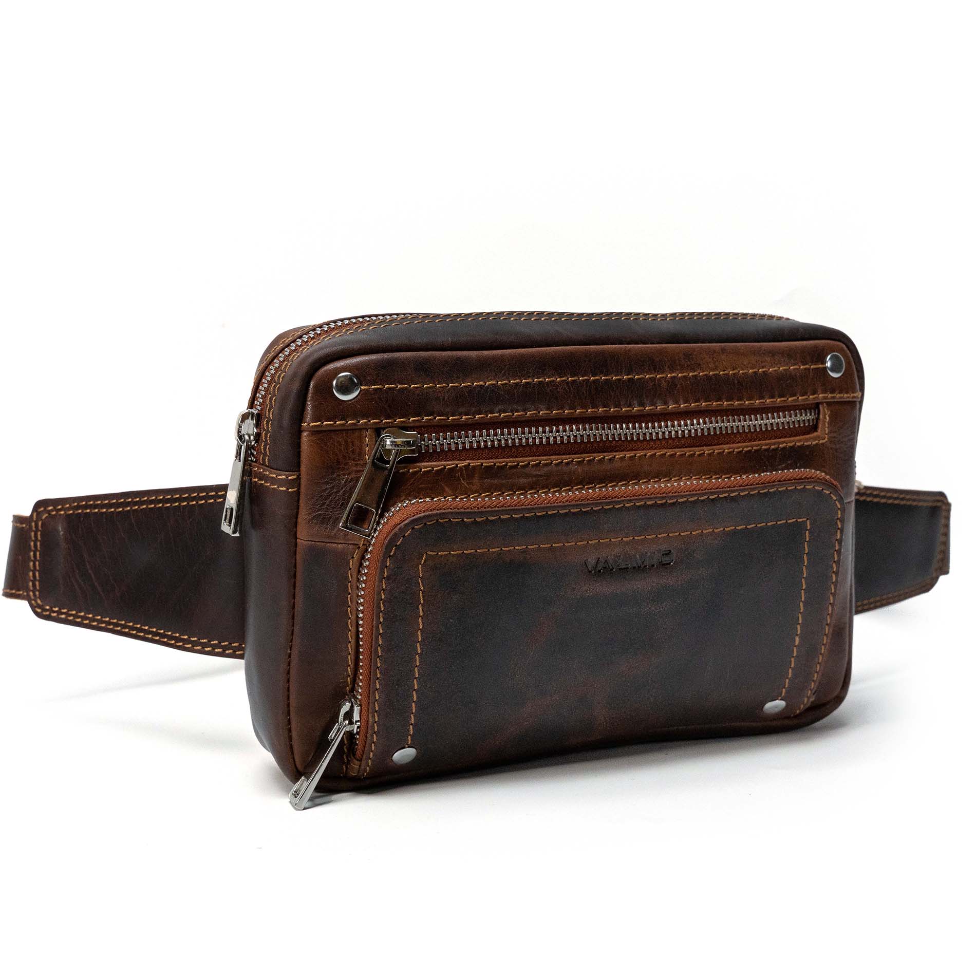 Leather kidney bag Valmio ST12