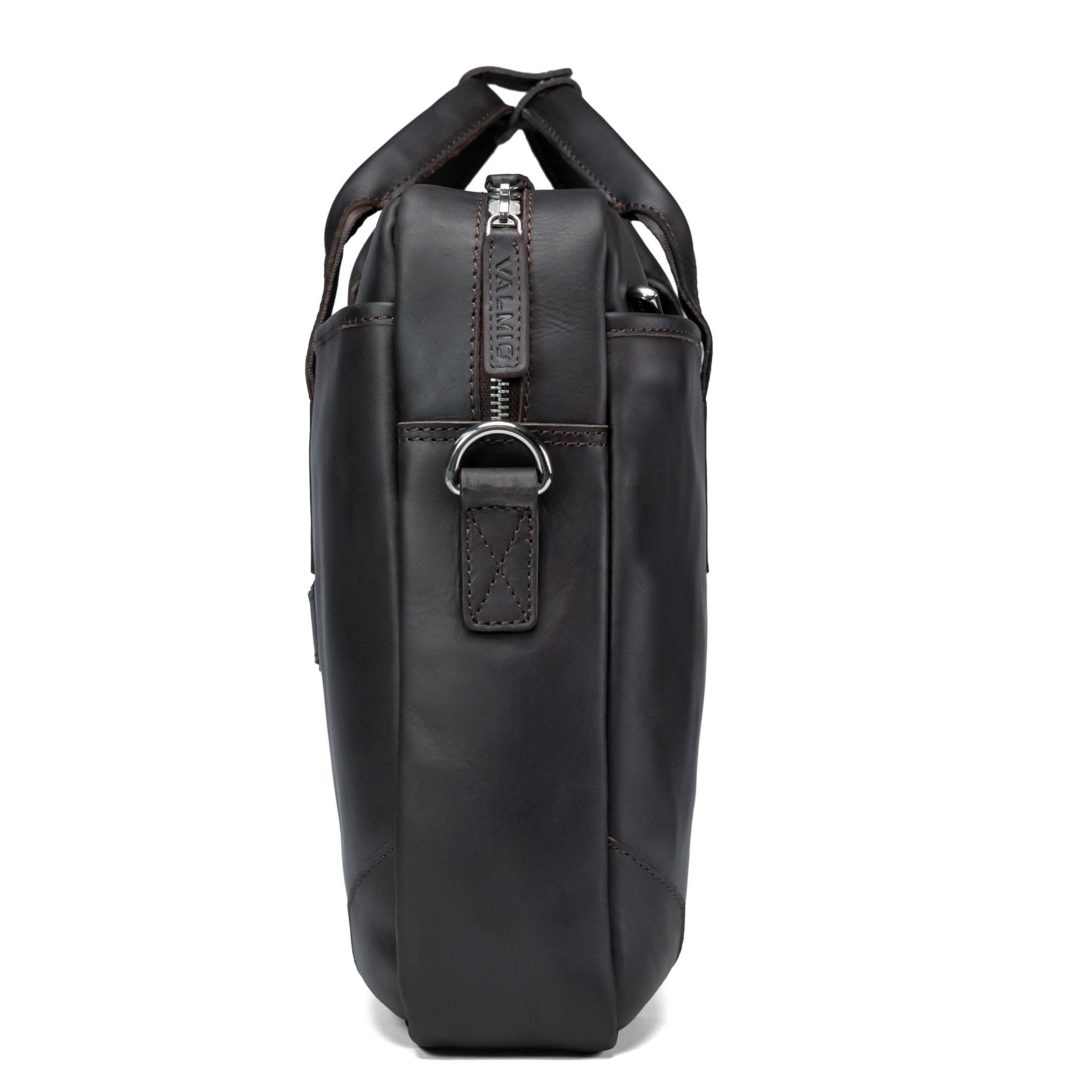 Bolso para portátil de cuero Denton 2.0