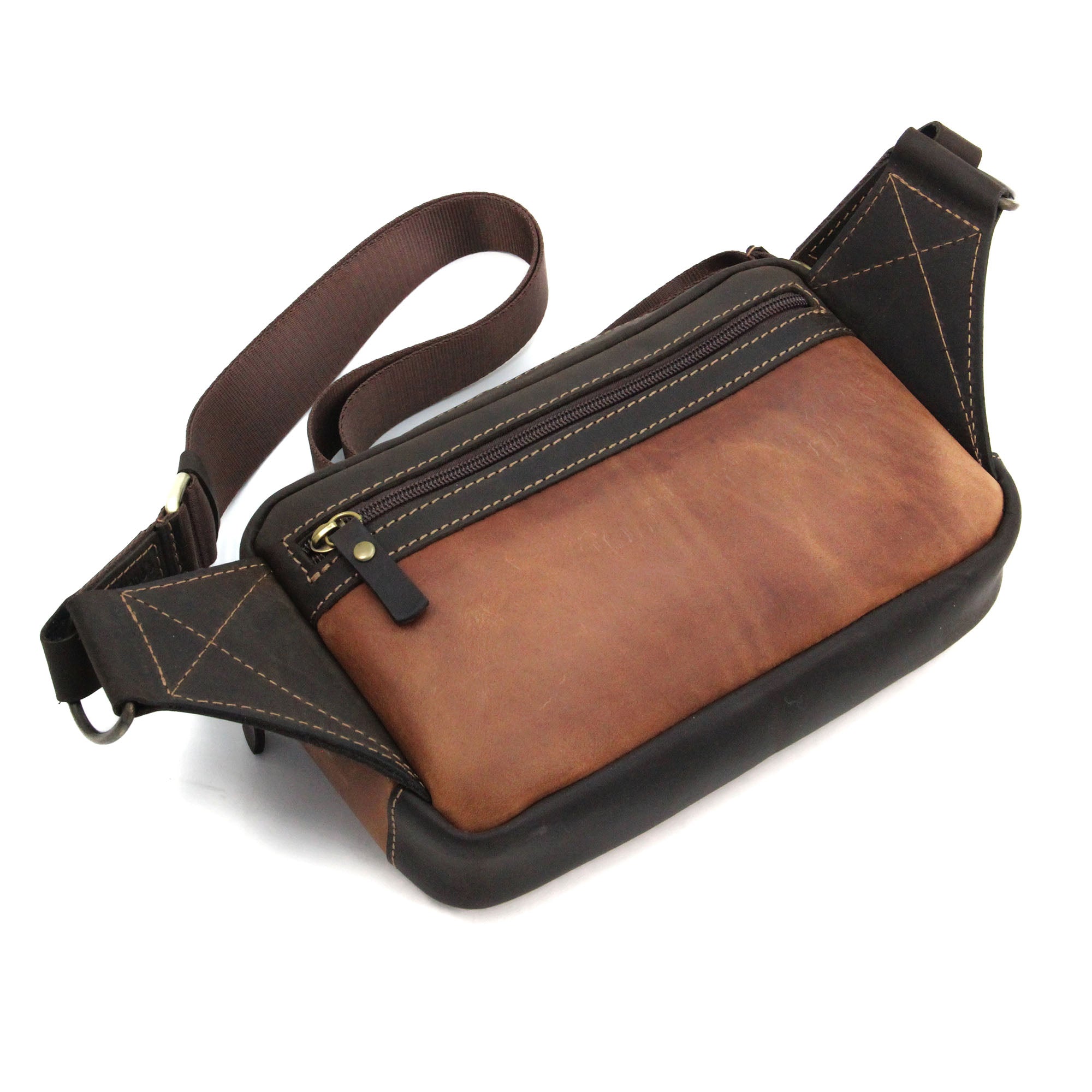 Tome Stone leather kidney bag R1251