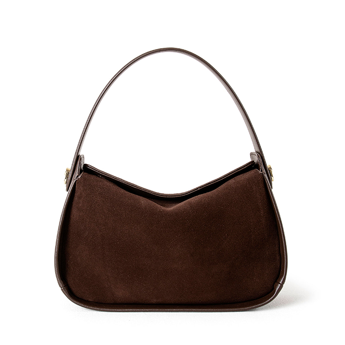 Sac à main en cuir pour femme Valmio Nerissa - marron foncé