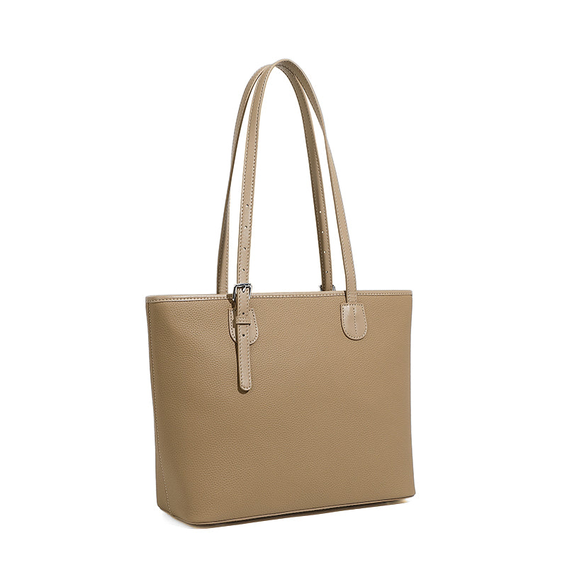 Valmio Pelora Leather Women's Bag - Beige