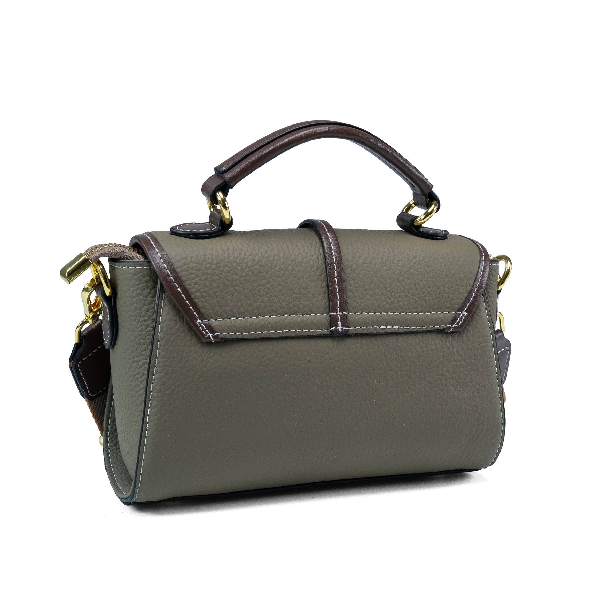 Valmio Polina Leather Women's Bag - Mocha